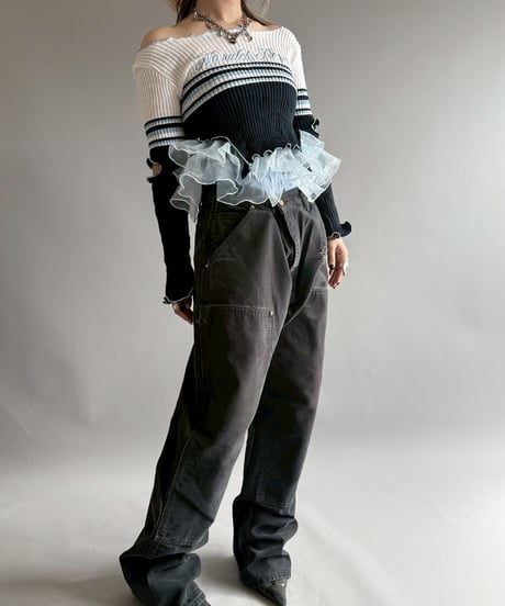 【RE;CIRCLE】 RE Mellow Knit Top /  251023-028