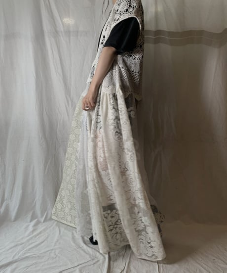 【RE;CIRCLE】 RE Lace N/S One-piece⑥/210714-010