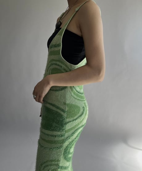 【USED】 House of Sunny Patterned  Camisole Long One-Piece/241019-005