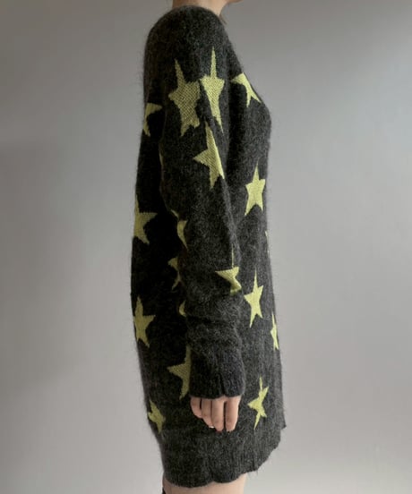 【USED】 N°21 Star Pattern Long Knit / 251227-018