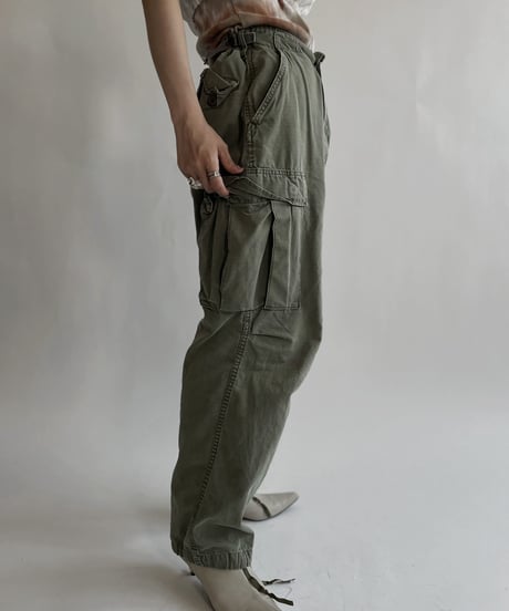 【USED】 Army Pants Jungle Fatigue / 220526-045