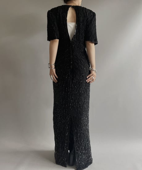 【USED】 Silk Spangle One-Piece/ 230722-019