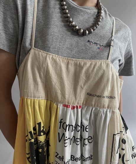 【RE;CIRCLE】RE Eco-Friendly Bag Camisole Long One-piece / 240905-015