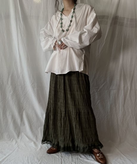 【RE;CIRCLE】RE Embroidery Ethnic Mexican Parker ④/210617-022