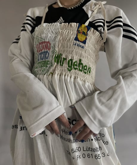 【RE;CIRCLE】RE Eco-Friendly Bag Shirring One-piece / 230327-006