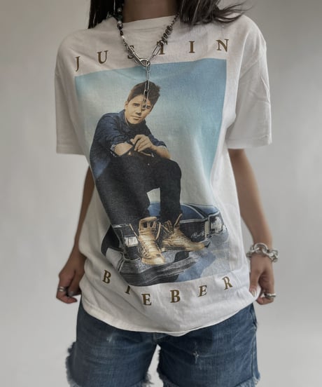 【USED】 Justin Bieber Believe Tour T Shirt / 220806-009