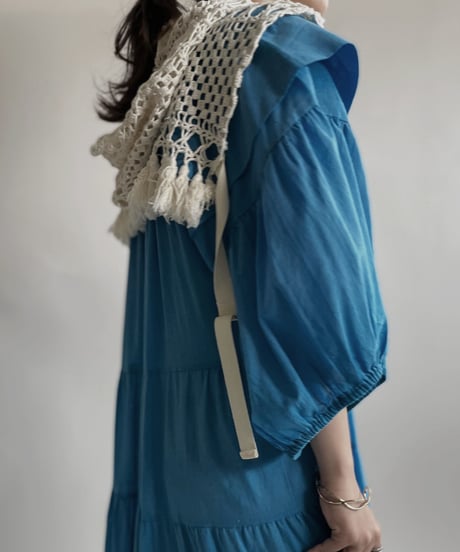 【RE;CIRCLE】 RE Crochet Lace Hood / 220427-002