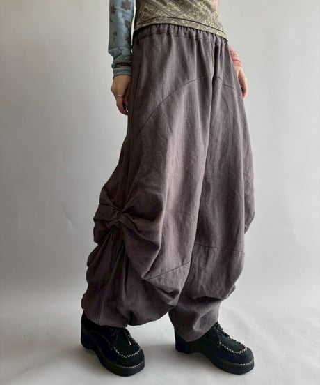 【USED】 Wide Sarouel Pants / 251018-014