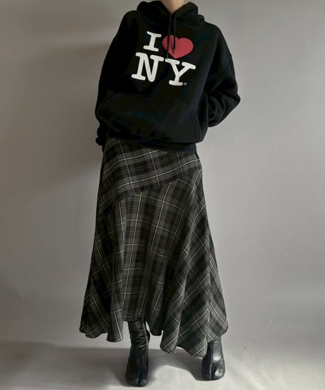 【USED】 Plaid Skirt / 251220-014