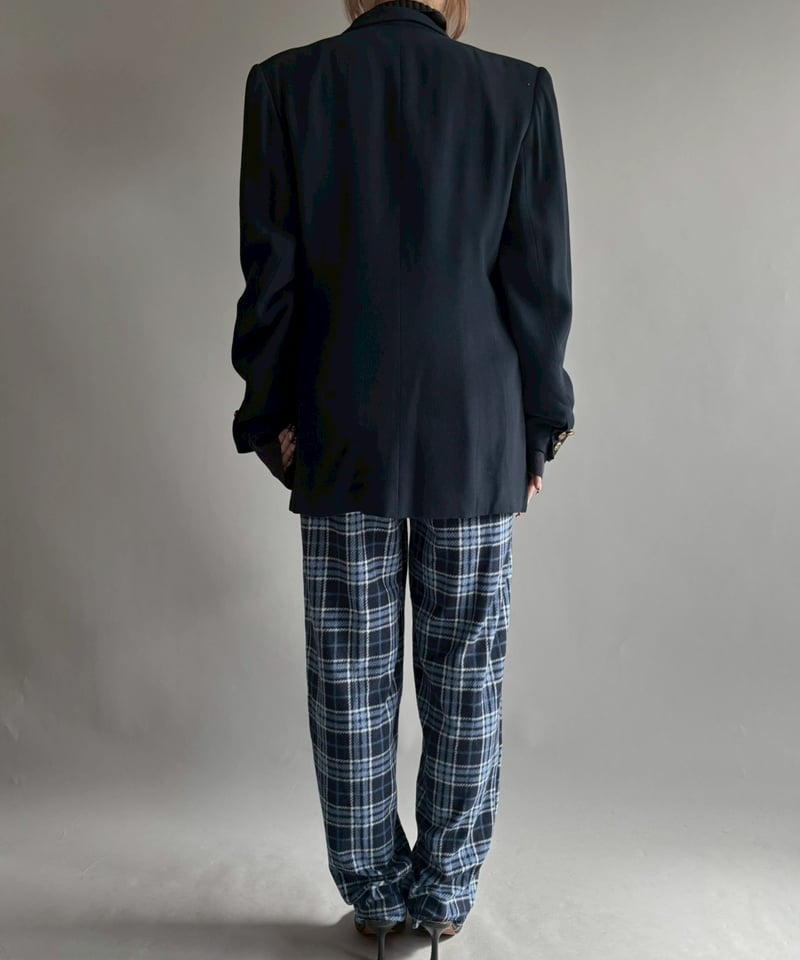 USED】 ARMANI EXCHANGE Half Zip Rib Knit Top /