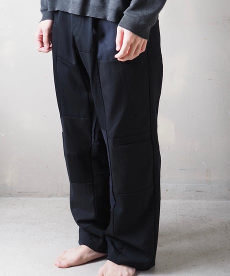 【RE;CIRCLE】 RE Patchwork One Tuck Suits Pants / 240325-011