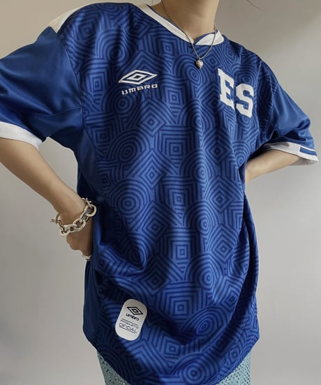 【USED】UMBRO S/S Soccer Shirt / 230819-005