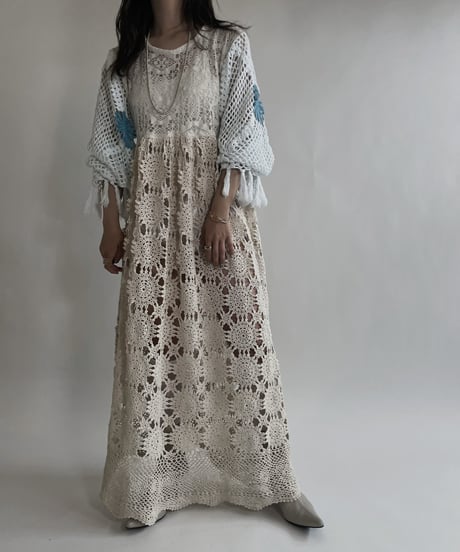 【RE;CIRCLE】 RE Crochet Lace One-piece / 220526-007