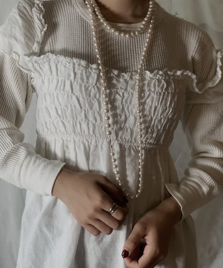 【USDE】 Ｗhite Cotton Camisole/210324-42