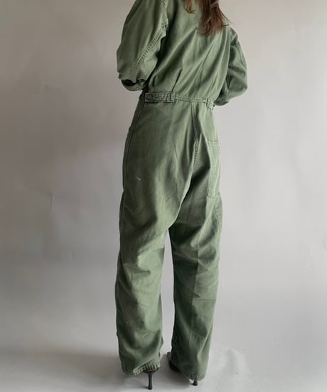 【USED】 Military Jump Suit  /241109-037