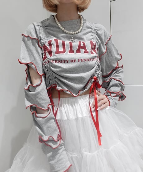 【RE;CIRCLE】 RE Mellow L/S Top  / 250529-011