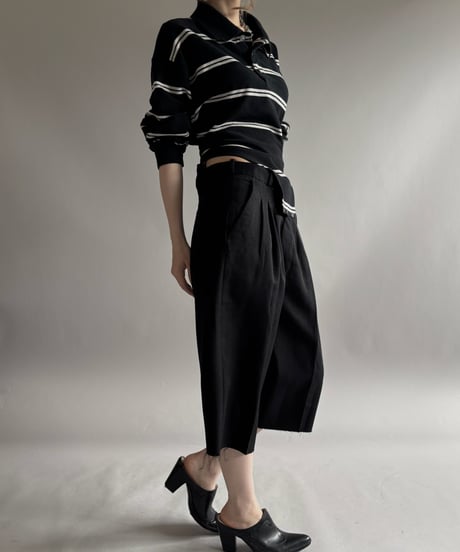 【RE;CIRCLE】 RE Leotard Rugger Shirt/ 260430-008