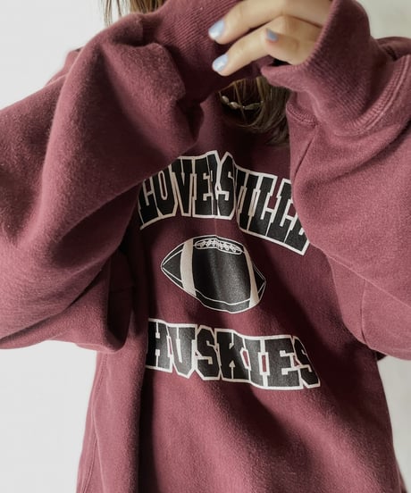 【USED】   Champion Reverse Weave Sweat GLOVERSVILLE/211007-024
