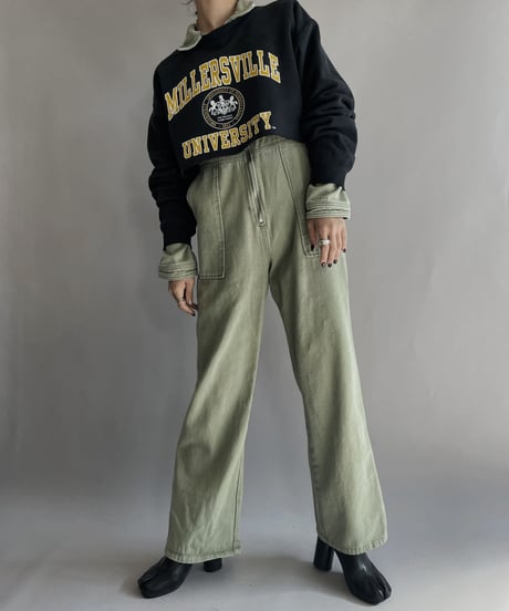 【USED】  Cotton Jumpsuit / 221112-017