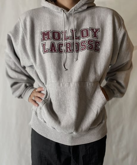 【USED】  Champion Reverse Weave Hoodie MOLLOY LACROSS/210902-037