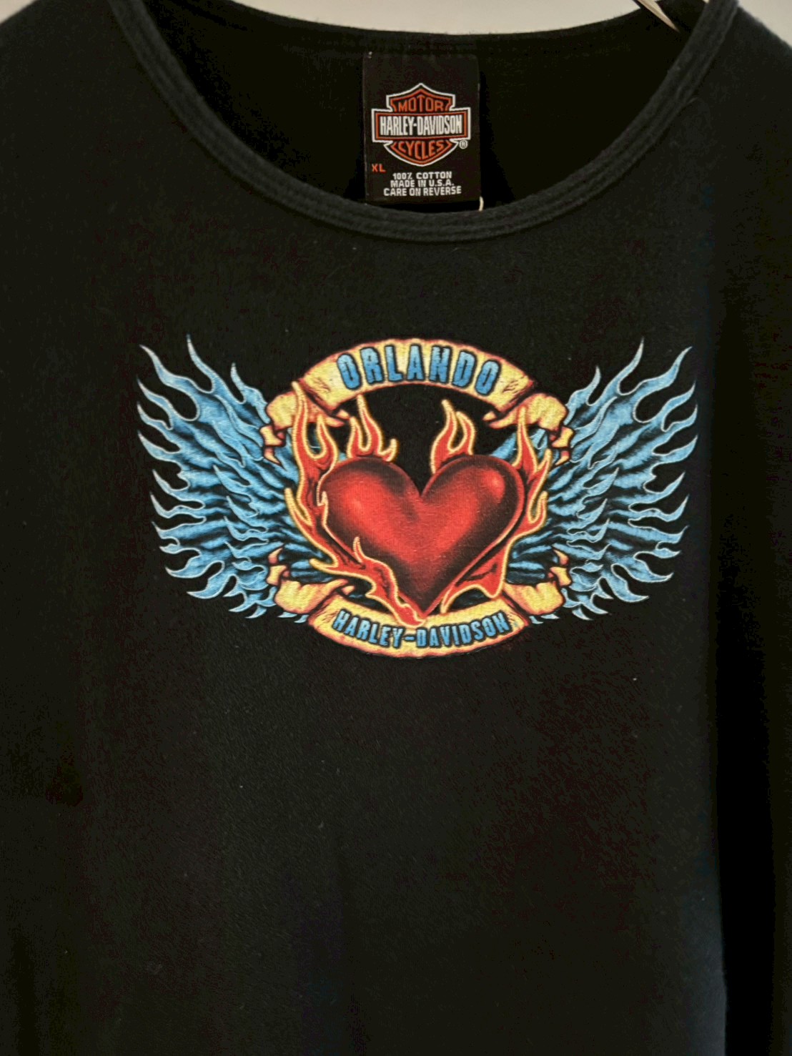 USED】 Made in USA HARLEY DAVIDSON T-Shirt / 26