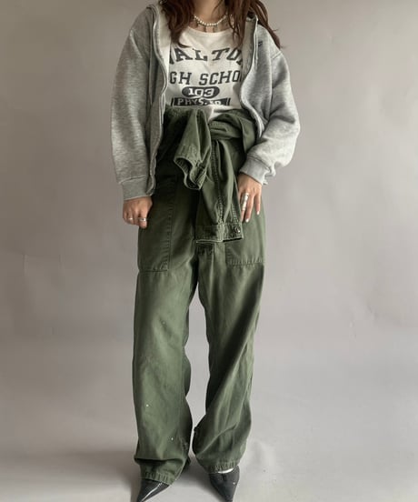 【USED】 Military Jump Suit  /241109-037