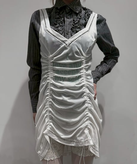 【USED】Chinatsu Aoyama ／Non asleep cami 紺 CATEGORY Chinatsu Aoyama | THE TINY SHOP by MORI