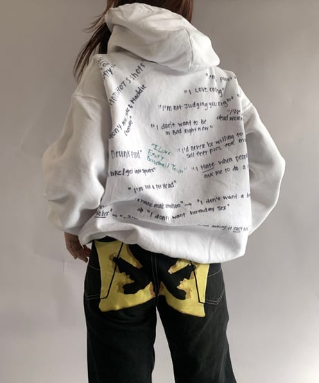 【USED】 GILDAN Hand Paint Sweat Top /241102-025