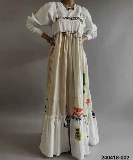 【RE;CIRCLE】RE Eco-Friendly Bag Camisole Long One-piece / 240418