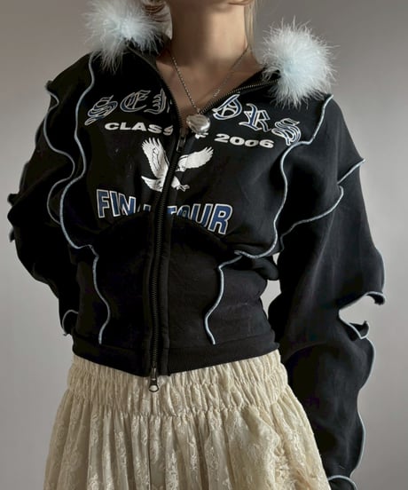 【RE;CIRCLE】 RE Mellow Short Zip Parka/ 251127-010