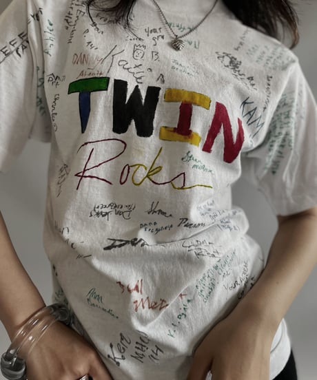 【USED】 S/S Message T-Shirt / 230817-010