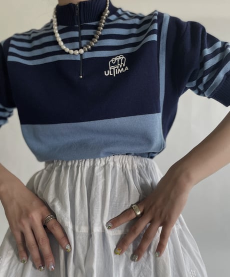【USED】 Short Sleeved Top / 220604-011