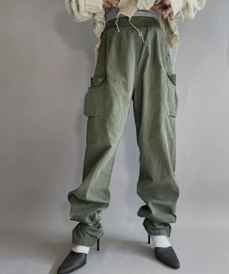 【USED】  Army Pants Jungle Fatigue / 230330-019