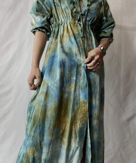 【RE;CIRCLE】  RE Tie-dyed Medical S/S Gown②/20210819-036