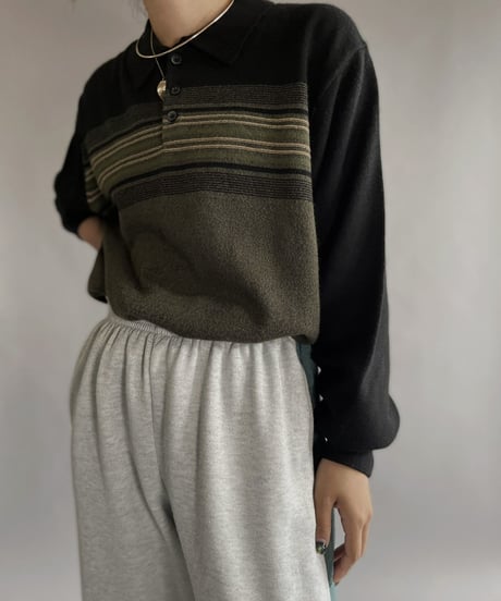 【USED】 Polo Knit / 220903-017