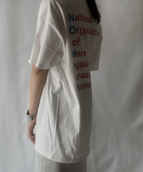 【USED】 S/S T-shirt "NO MA'AM"/210801-025