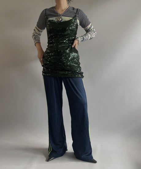 【USED】Spangle Camisole Top / 231009-006