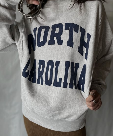 【USED】  Champion Reverse Weave Sweat NORTH CAROLINA/210902-010