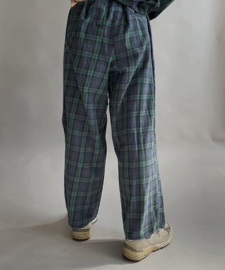 【USED】 Cotton Checked Pants / 230114-006