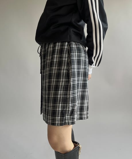 【USED】 LIZ GOLF Check Pattern Shorts /250118-004