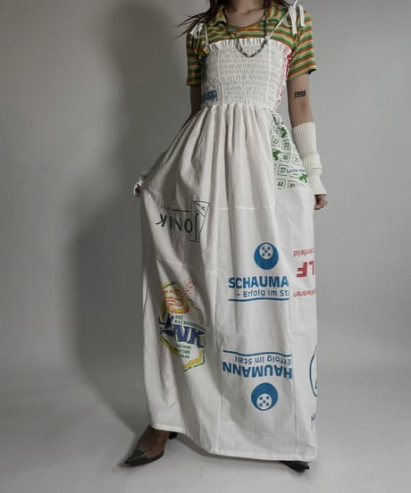 【RE;CIRCLE】 RE Eco Bag Camisole One-piece ③ /220407-003