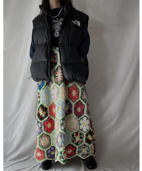【RE;CIRCLE】 RE Granny Long Skirt⑧/211110-015