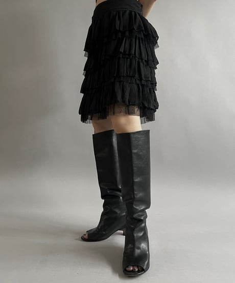 【USED】 Cubus Tiered Mini Skirt /240729-013