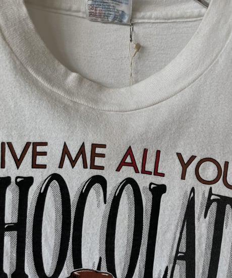 【USED】 S/S give me Chocolate T-shirt / 230603-030