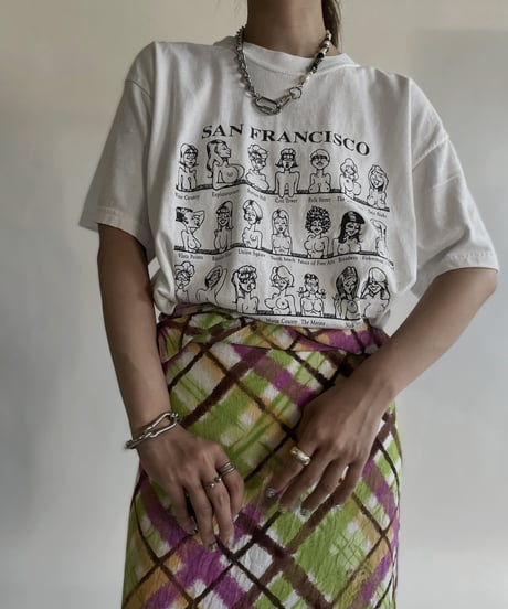 【USED】 Short Sleeved T-shirt "San Francisco Tour Guide" / 220611-010