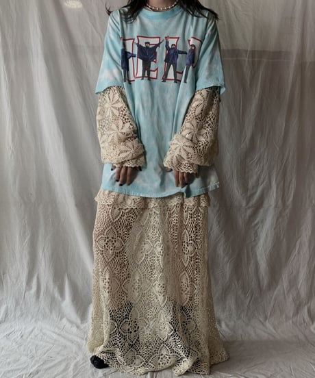 【USED】 S/S T-shirt THE BAETLES "HELP!"/210526-052