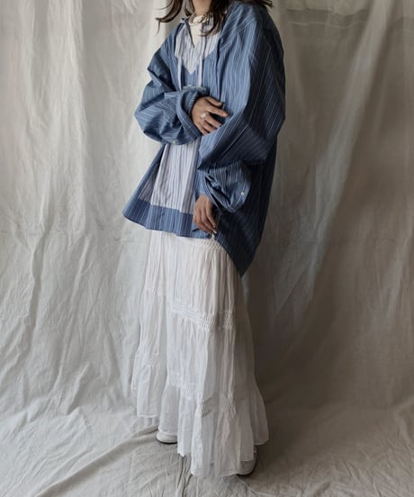 【RE;CIRCLE】  RE Mexican Parker Shirt④/210506-005