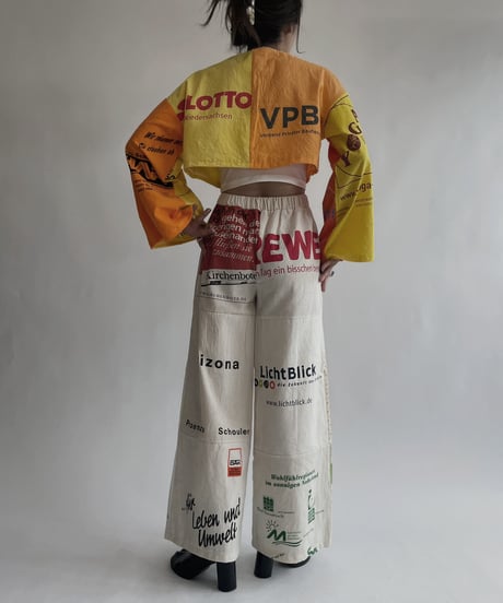 【RE;CIRCLE】 RE Eco-Friendly Bag Top Yellow & Orange / 220804-005