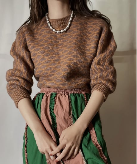 【USED】 Knit L/S Top① /211110-038