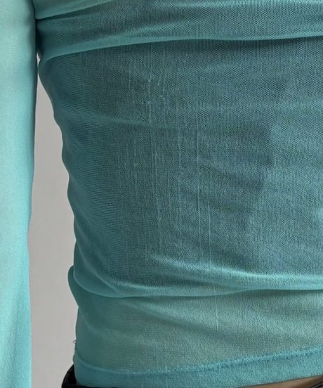 【USED】 Sheer Top / 260425-007